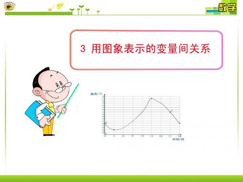 4.3 用图象表示的变量间关系