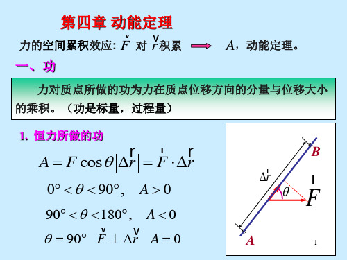 第4章1 功 动能定理