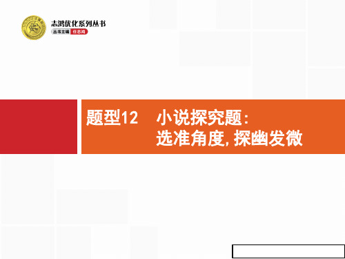 赢在高考2017年高考语文二轮ppt课件(12)小说探究题:选准角度探幽发微AKnKPM