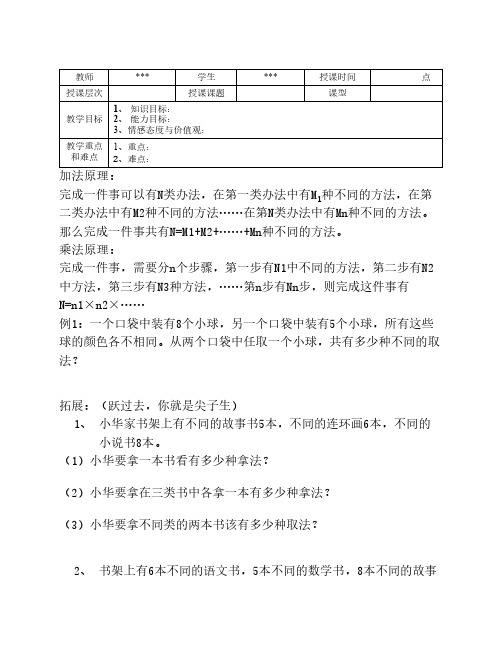 四年级下册第六单元找规律教案