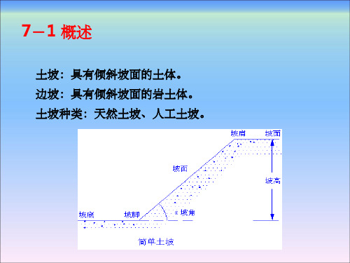 土力学 边坡稳定分析