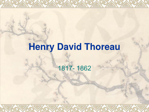 Henry+David+Thoreau