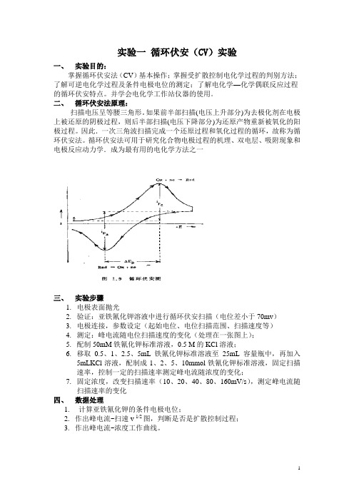 2011秋现代仪器分析实验讲义合订本