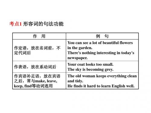 中考英语总复习课件：语法七(共42张PPT)