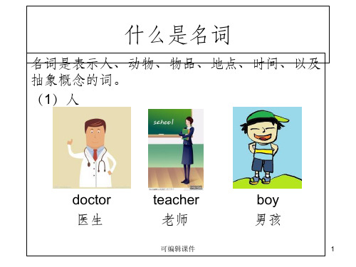 小学名词语法ppt课件