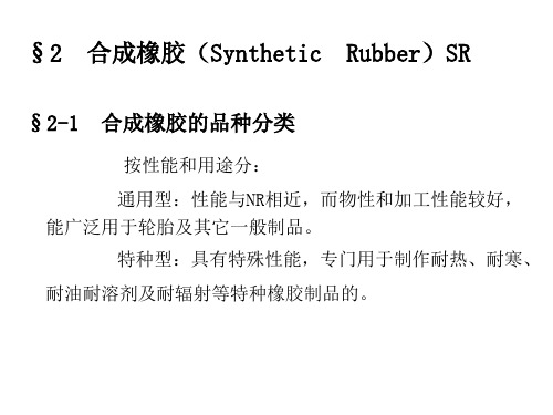 高分子材料之合成橡胶