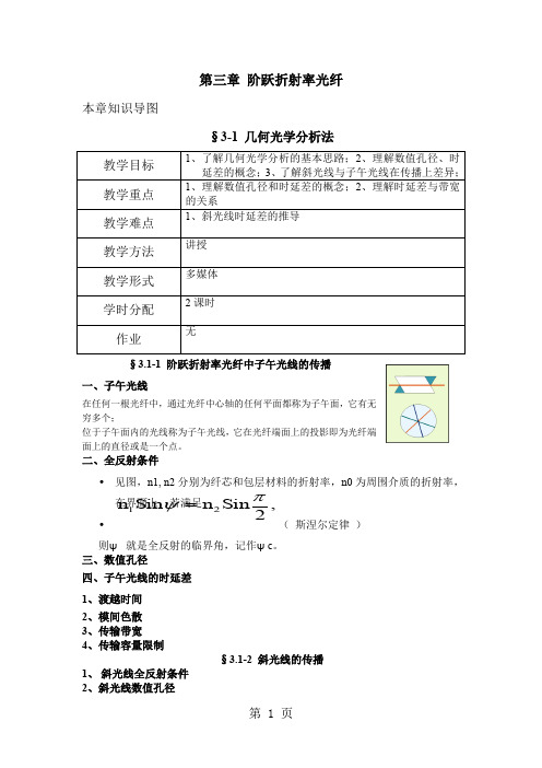 光纤光学-第三章共7页文档