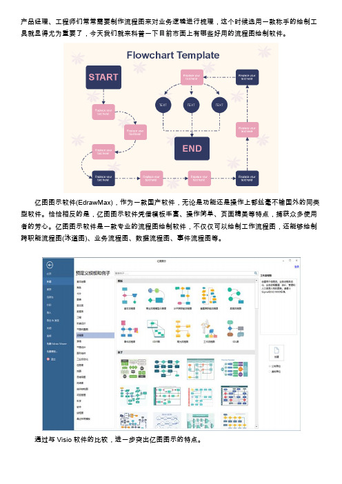 组织机构流程图软件画