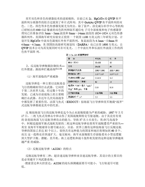 红外技术的军事应用