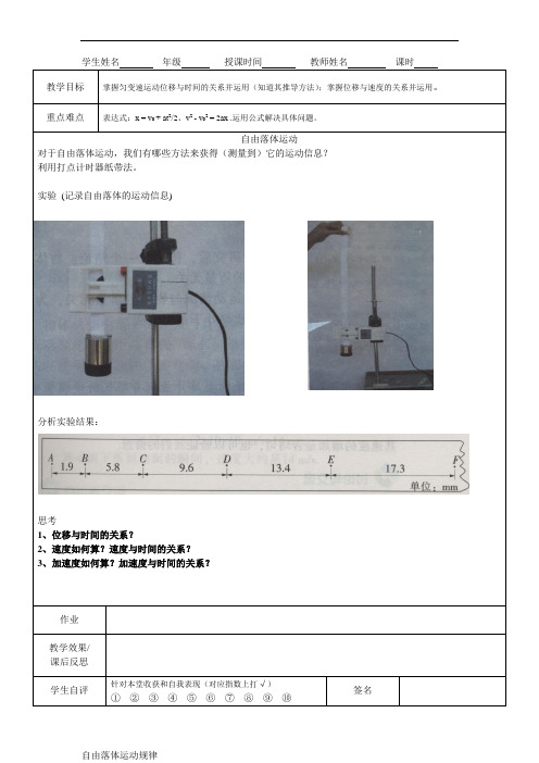 运动学推导公式