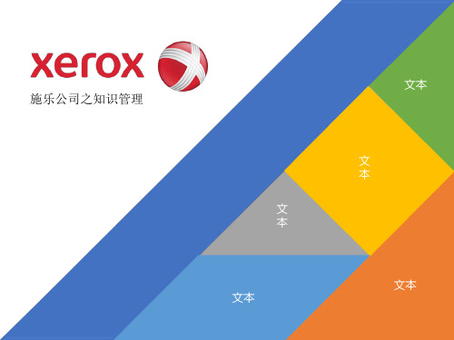 施乐公司(Xerox)之知识管理