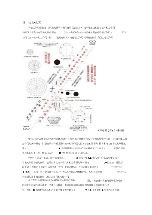 统一场论