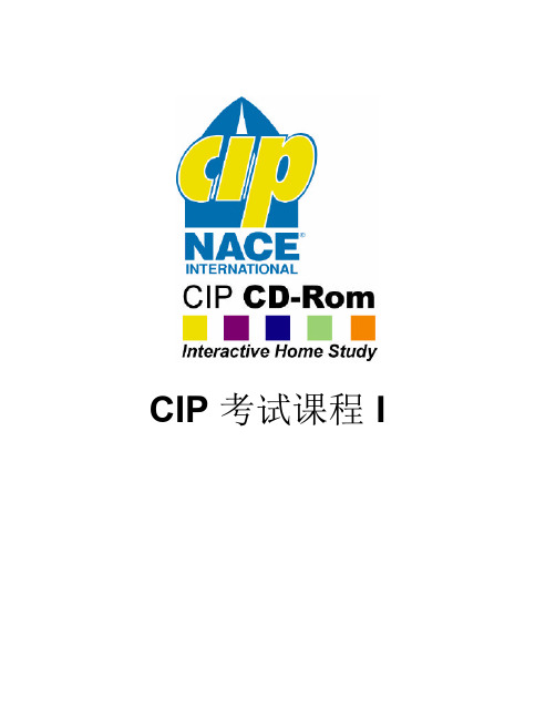 CIP_考试课程