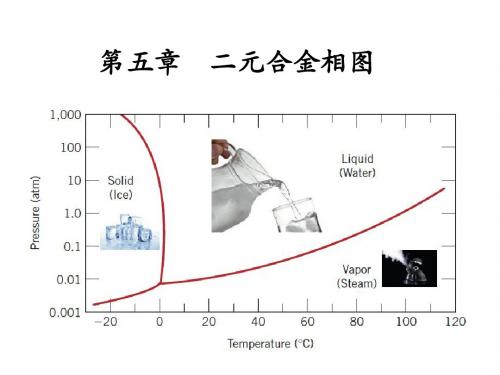 辽宁科技大学-材料科学基础-二元合金相图