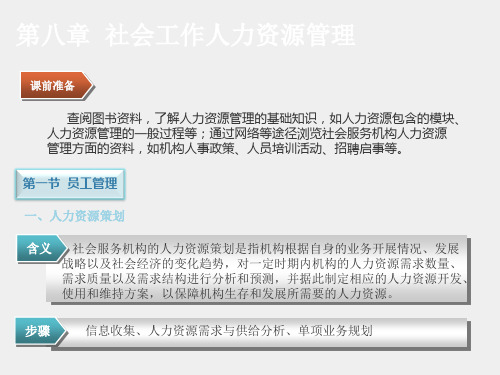 社会工作行政课件第八章