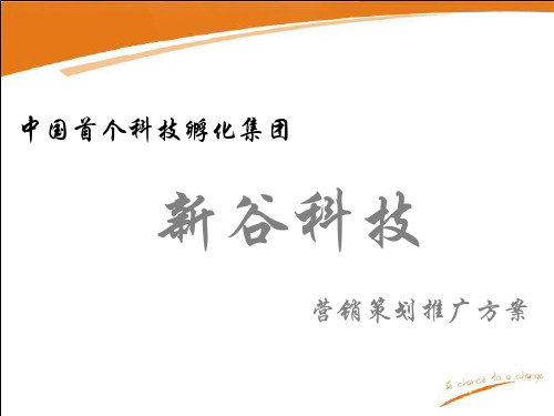 工作室成都天府新谷营销策划方案 