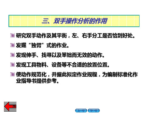 双手作业分析图