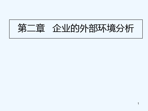 企业外部环境分析-(2)-PPT