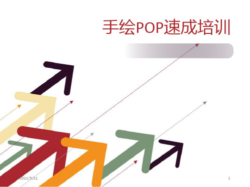 药店手绘POP速成培训