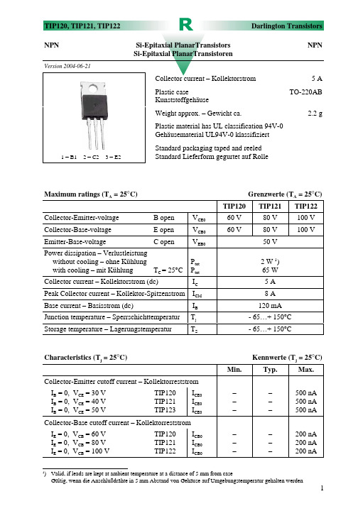 TIP123中文资料