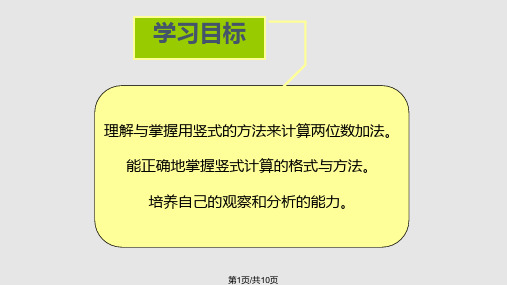 加法竖式计算PPT课件