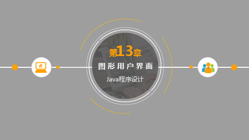 Java程序设计第13章-图形用户界面GUI讲课稿