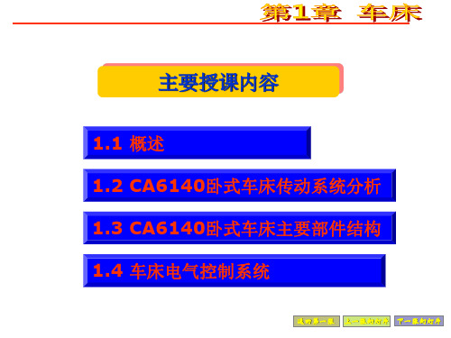 1.2.1CA6140车床传动原理图