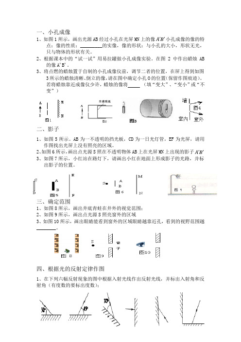 1.光路图习题