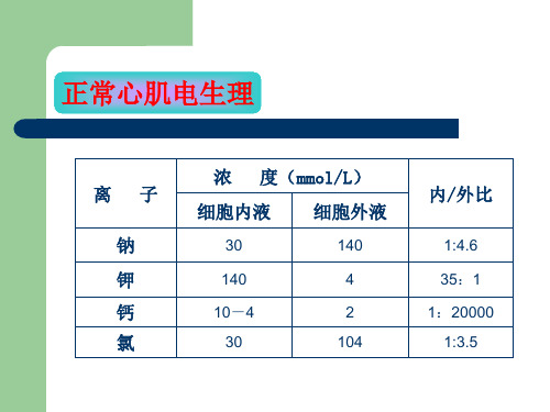 抗心律失常药pc名师编辑PPT课件