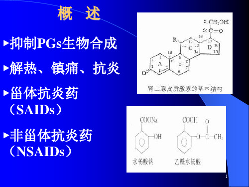 解热镇痛抗炎药PPT课件