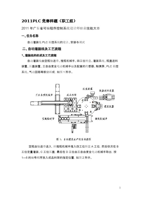 2011PLC竞赛样题-推荐下载