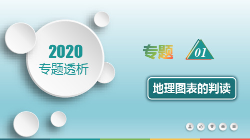 2020高考地理二轮专题课件:专题1 地理图表的判读(119张)