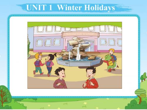 小学五年级英语(鲁科版)下册Unit 1《Lesson 1 What did you do in the holidays》公开课课件