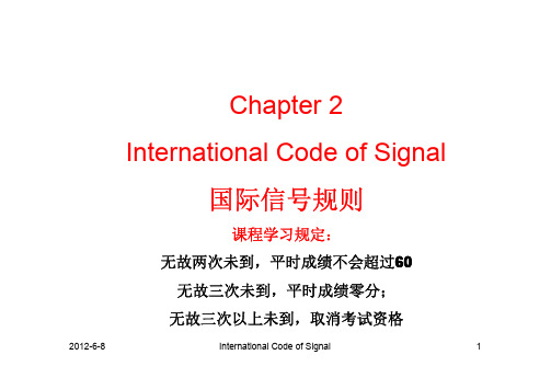 船舶信号与VHF通信2