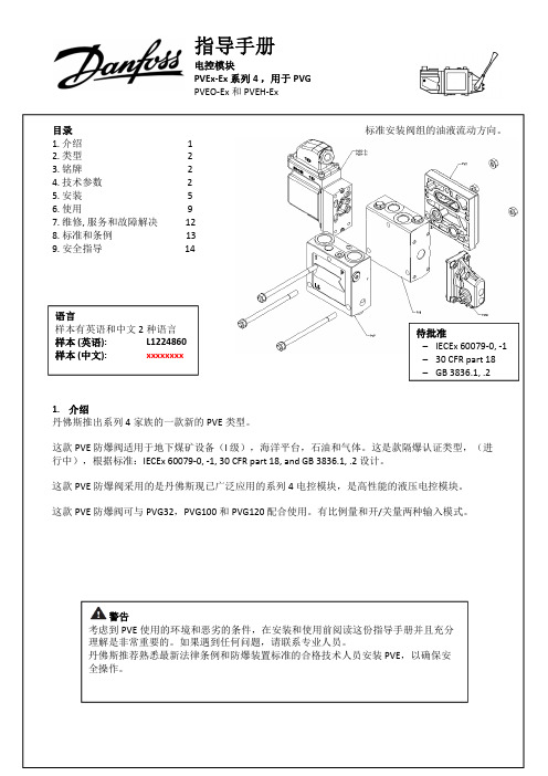 PVEX 说明书 中文版