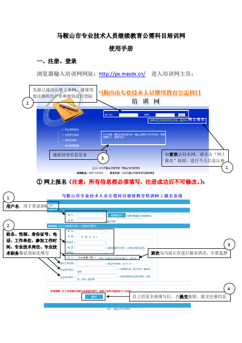 马鞍山市专业技术人员继续教育公需科目培训网