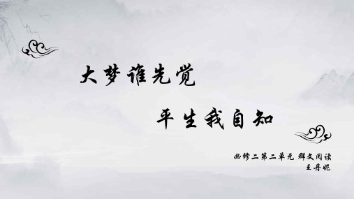 (完整版)觉醒 课件PPT
