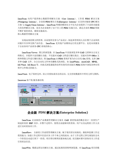 SmarTeam向用户提供核心数据管理解决方案