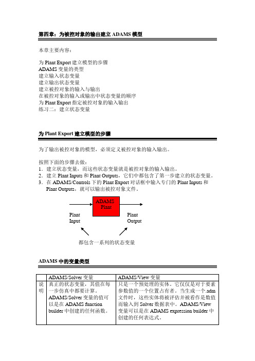 adams函数使用