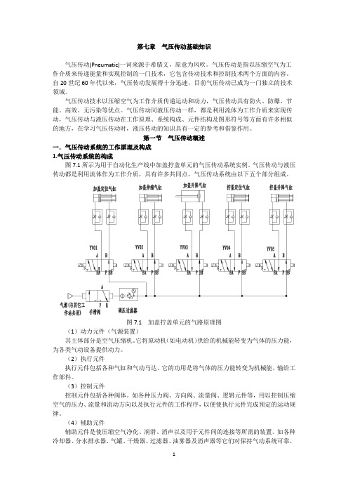 第七章  气压传动基础知识