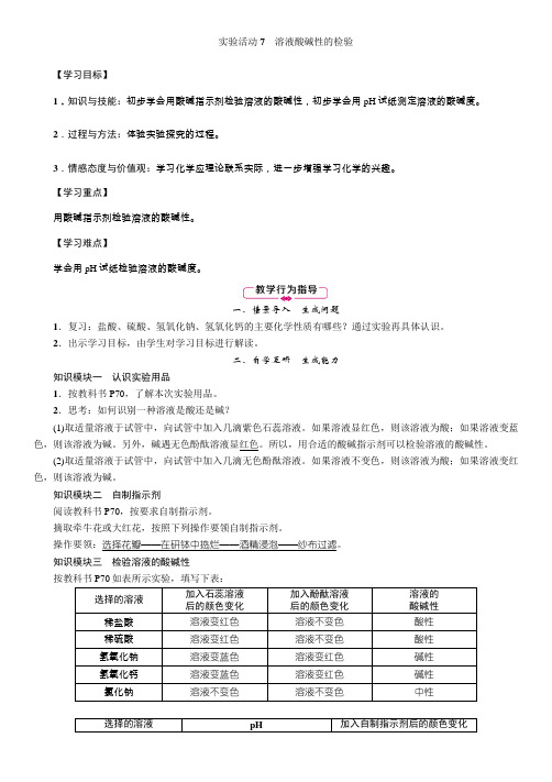 2020年 九年级化学名师测控教案  经典考点精讲 (25)