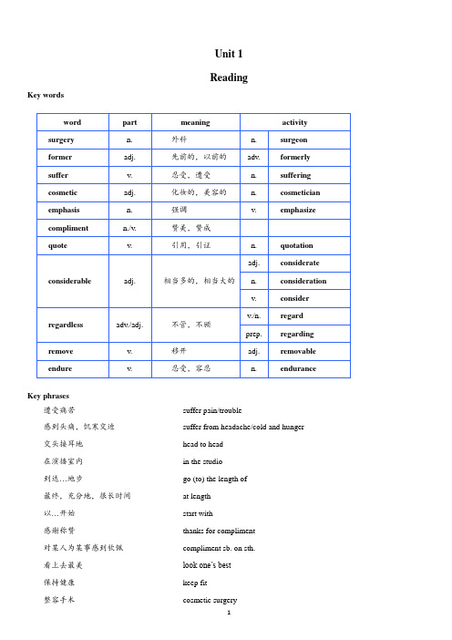 高二牛津下U1