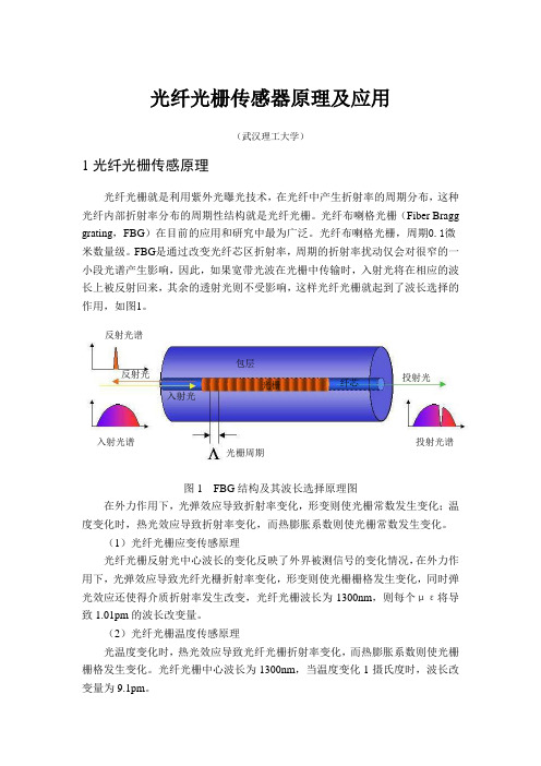 光纤光栅原理及应用