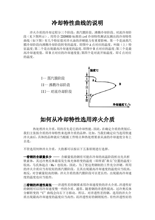 淬火冷却介质的特性曲线及应用