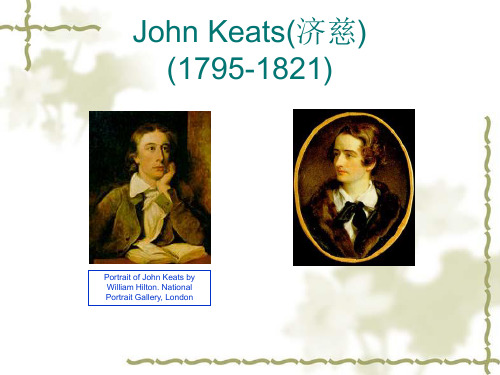 John Keats(济慈)