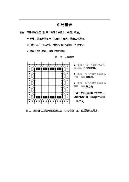 围棋布局