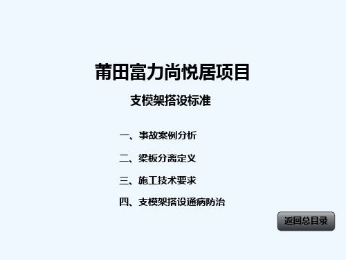 支模体系标准化管理 PPT