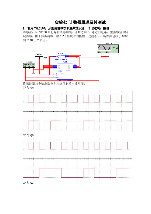 计数器原理及其测试