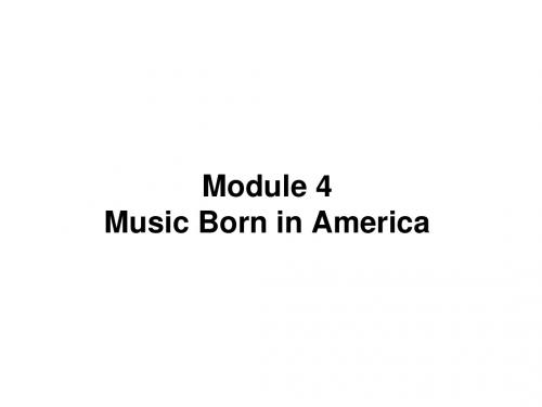 高三英语music-born-in-america课件(2019)