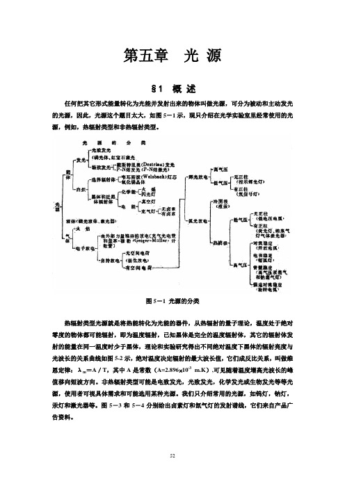 几何光学-第五章-光源